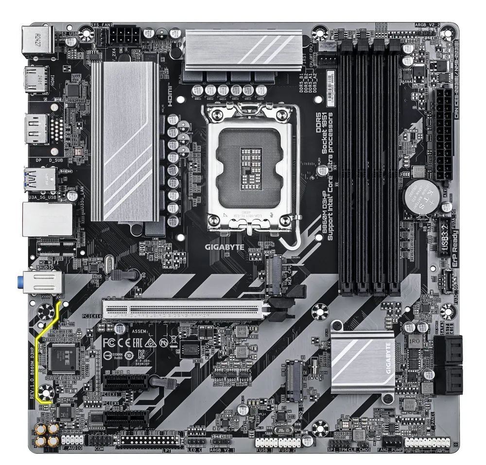 Gigabyte B860M D3HP (B860,S1851,mATX,DDR5