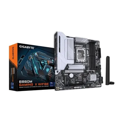 Motherboard Gigabyte B860M GAMING X B860 LGA 1851 DDR5 Micro-ATX WiFi 6E PCIe 5.0 2.5GbE M.2 RGB