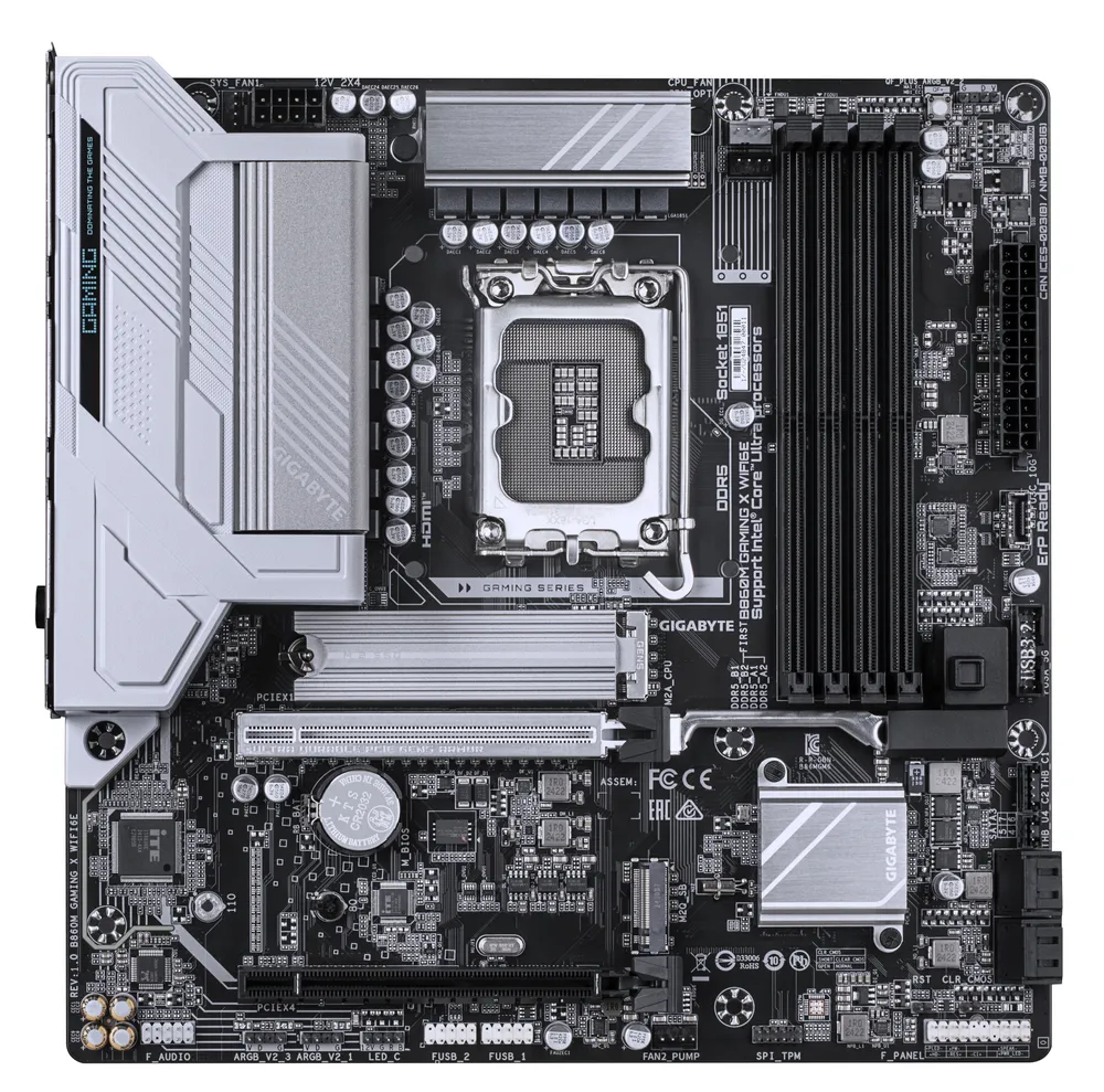 Gigabyte B860M Gaming X WIFI6E (B860,S1851,mATX,DDR5