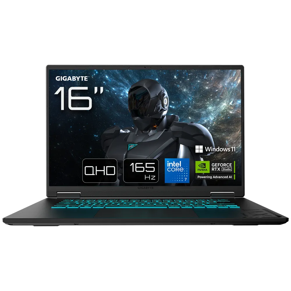 GIGABYTE GAMING A16 PRO DYHG5DECC4SH - 16" - Intel Core 7 - 32GB RAM/1TB SSD - RTX 5080