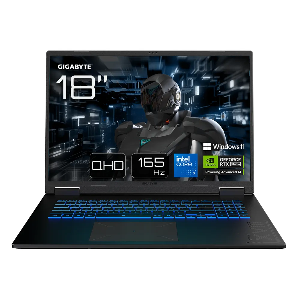 GIGABYTE GAMING A18 PRO DYJG3DEBC4SH - 18" - Intel Core 7 - 32GB RAM/1TB SSD - RTX 5080