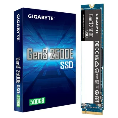 Gigabyte Gen3 2500E SSD 500 GB PCIe 3.0x4 NVMe 1.3