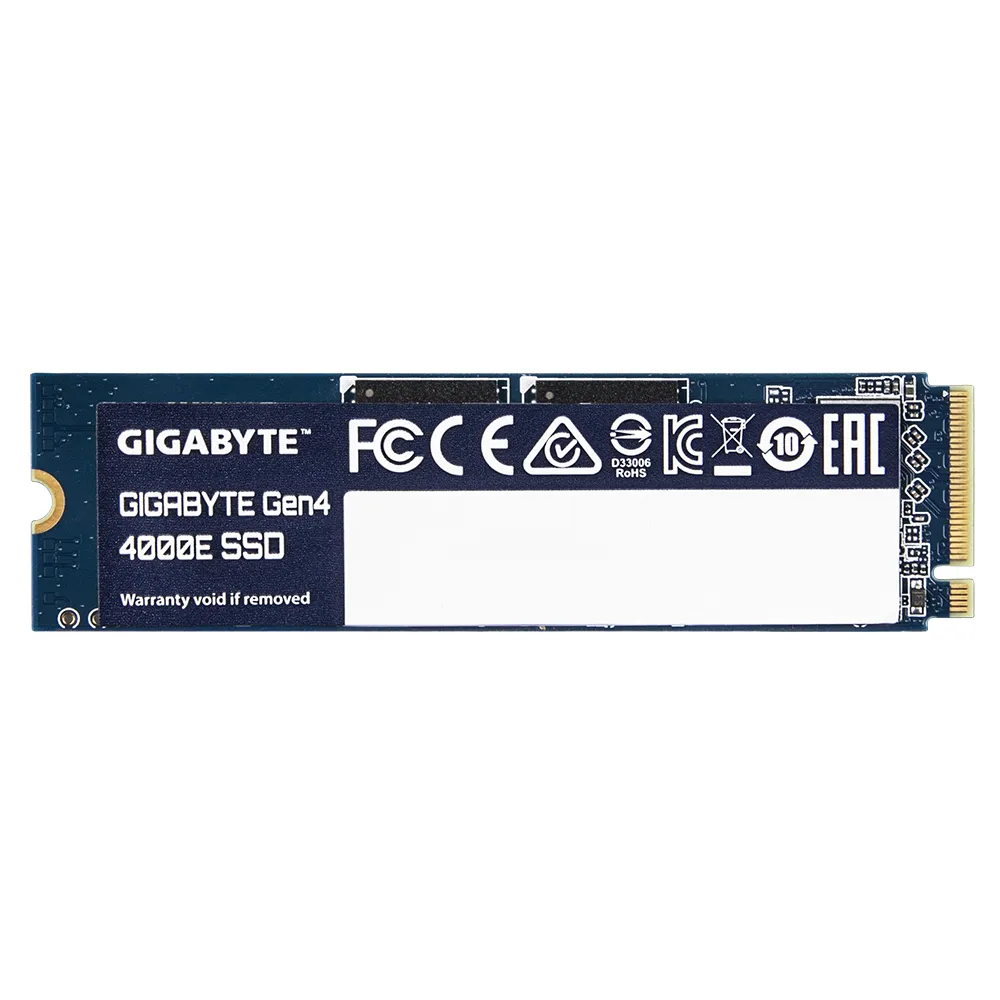 SSD GIGABYTE Gen4 4000E 500 GB M.2 3600 MB/s NVMe PCIe 4.0 SSD