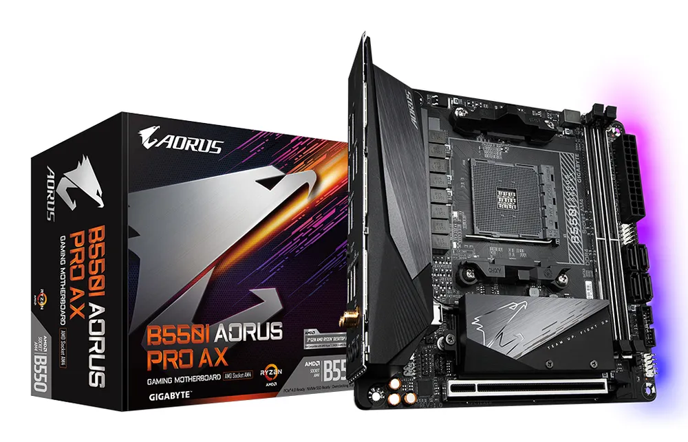 Gigabyte B550I Aorus Pro AX