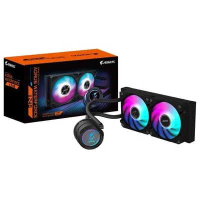 Flüssigkeitskühlung Gigabyte AORUS WATERFORCE II 240mm 2 Lüfter RGB