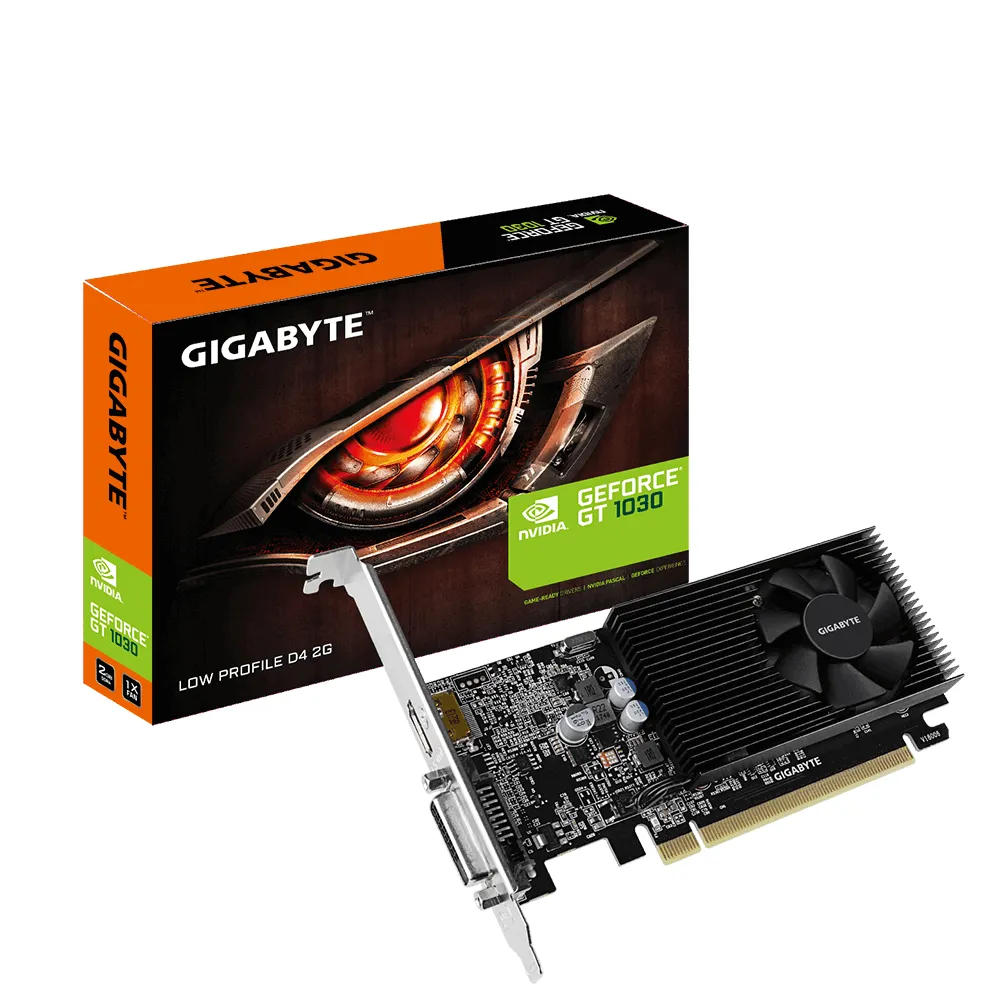 Grafikkarte Gigabyte GeForce GT 1030 Low Profile 2GB DDR4