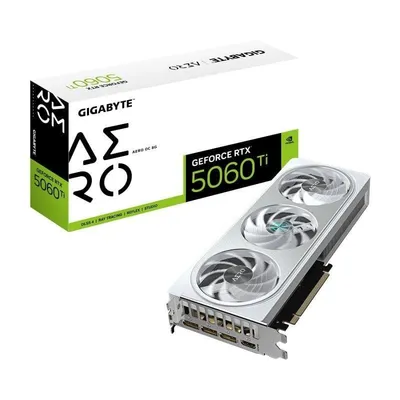 Grafikkarte Gigabyte GeForce RTX 5060 Ti AERO OC 8GB GDDR7 Reflex 2 RTX AI DLSS4