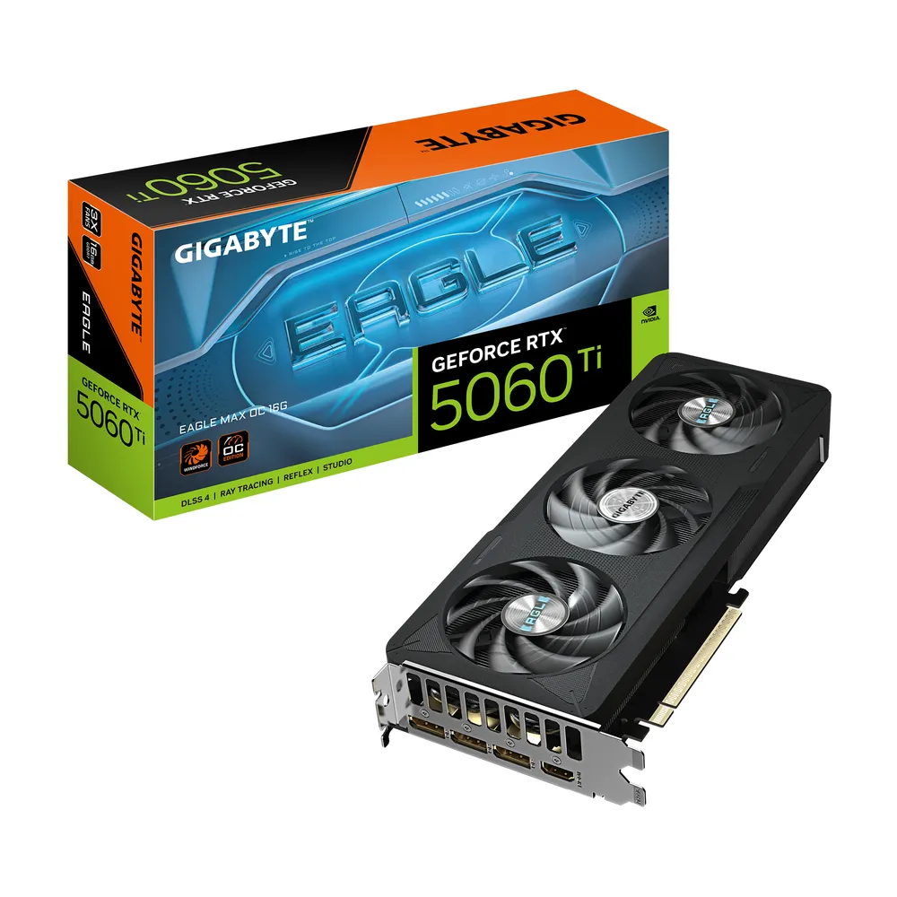 Grafikkarte GIGABYTE GeForce RTX 5060 Ti 16GB GDDR7 OC Gaming Leistung