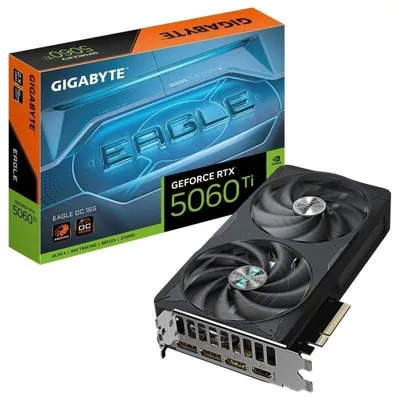 Grafikkarte Gigabyte GeForce RTX 5060 Ti EAGLE OC 16GB GDDR7 Reflex 2 RTX AI DLSS4