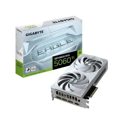 Grafikkarte Gigabyte GeForce RTX 5060 Ti EAGLE OC ICE 8GB GDDR7 Reflex 2 RTX AI DLSS4