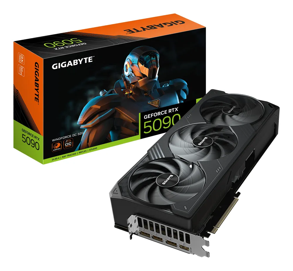 GIGABYTE GeForce RTX 5090 WINDFORCE OC 32G GV-N5090WF3OC-32GD