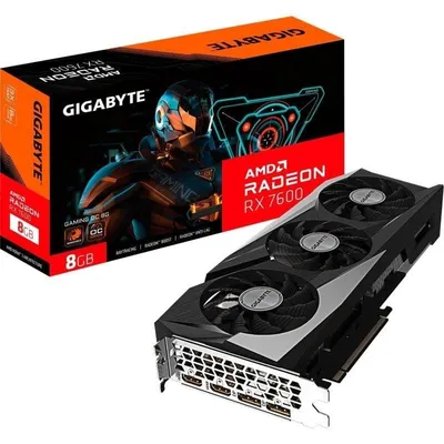 Grafikkarte Gigabyte Radeon RX 7600 GAMING OC 8GB GDDR6
