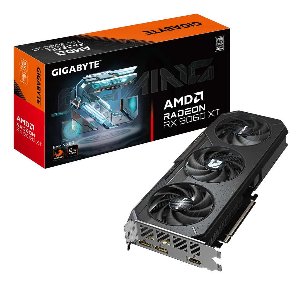 Grafikkarte GIGABYTE Radeon RX 9060 XT GAMING 8GB GDDR6 PCIe 5.0