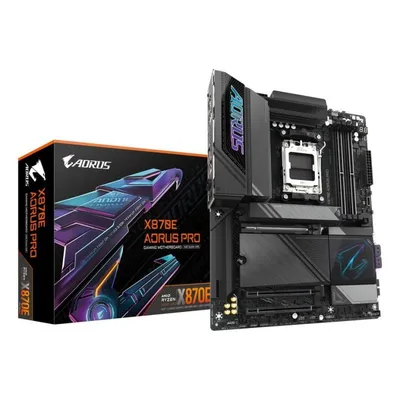 Motherboard GIGABYTE X870E AORUS PRO X870E AM5 DDR5 ATX WiFi 7 PCIe 5.0 USB4
