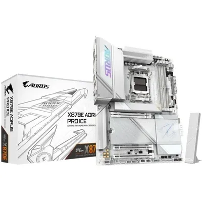 Motherboard Gigabyte X870E AORUS PRO ICE X870E AM5 DDR5 ATX WiFi 7 PCIe 5.0 RGB
