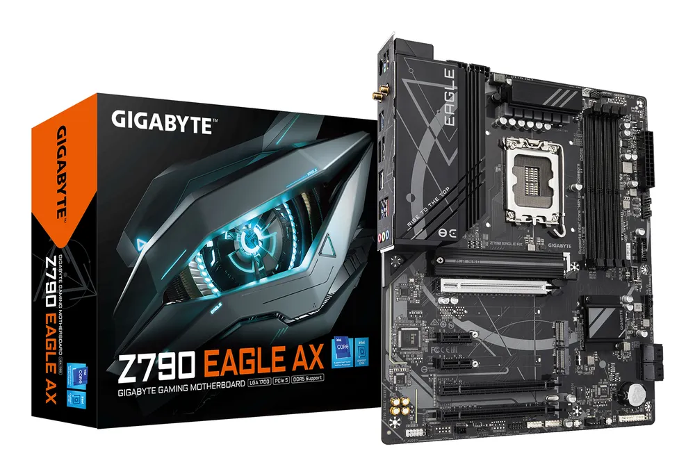 Motherboard Gigabyte Z790 EAGLE AX Z790 LGA 1700 DDR5 ATX WiFi 6E 2.5GbE M.2