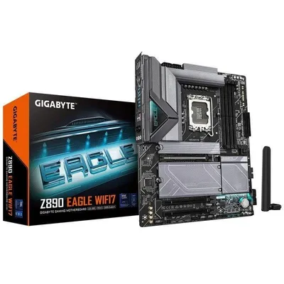 Motherboard Gigabyte Z890 EAGLE WIFI7 Z890 LGA1851 DDR5 ATX WiFi 7 2.5GbE USB4 M.2 RAID