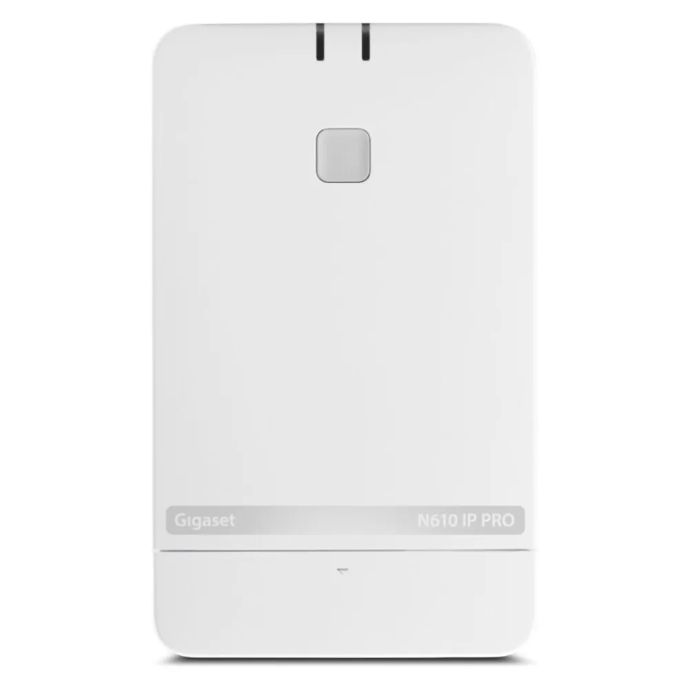 DECT-Basisstation Gigaset N610 IP PRO Weiß 8 Nebenstellen PoE VoIP