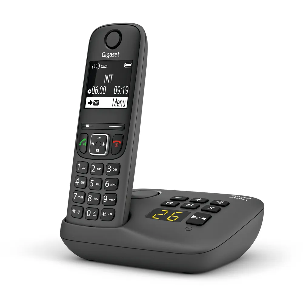 AE690A Anthrazit Schnurloses Telefon