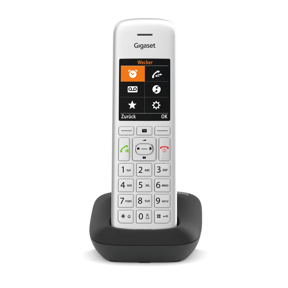 CE575 silber Schnurloses Telefon