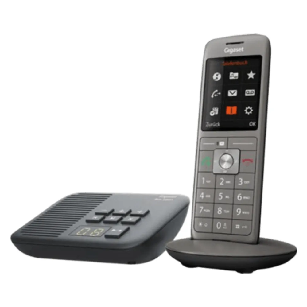 CL660A mit Box 200 anthrazit Schnurloses Telefon