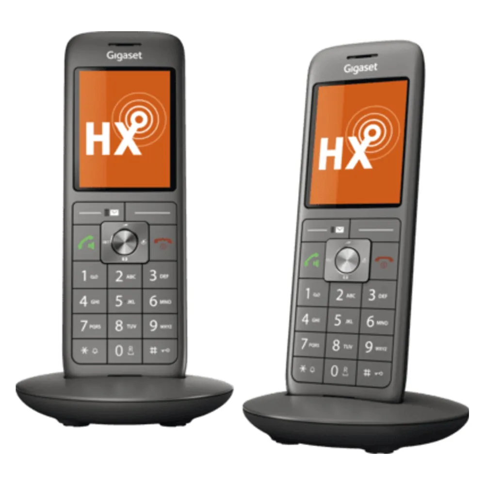 CL660HX Duo schwarz Schnurloses Telefon