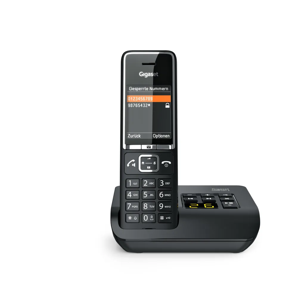 COMFORT 550A schwarz Schnurloses Telefon