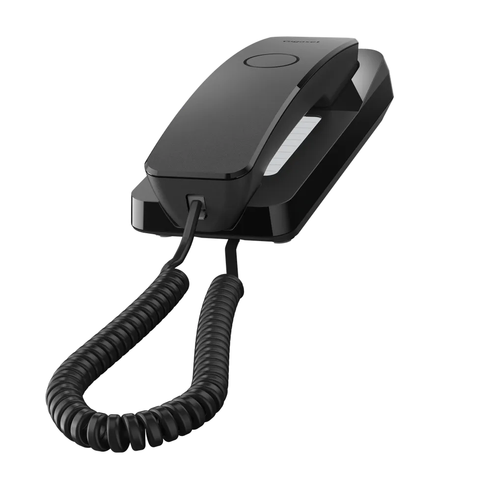 DESK 200, Schwarz Schnurgebundenes Telefon