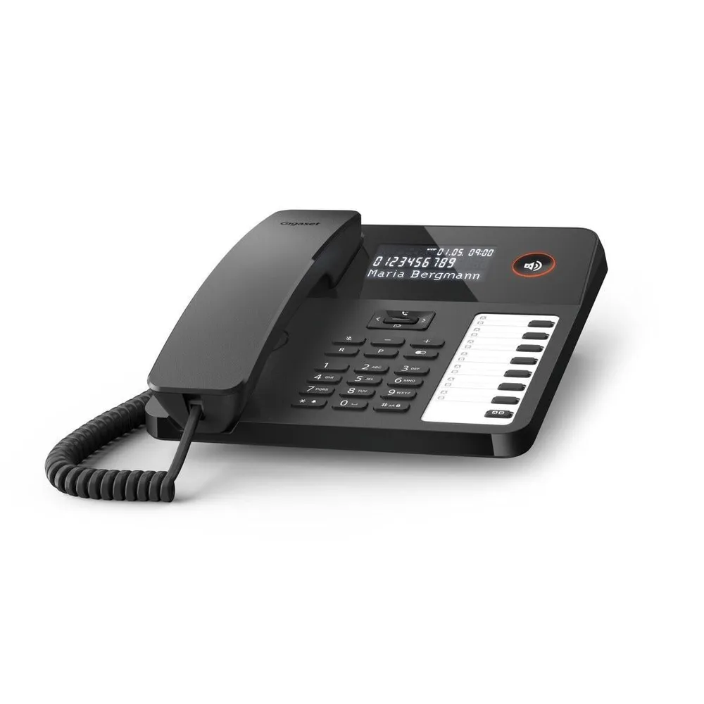 DESK 600, schwarz Schnurgebundenes Telefon