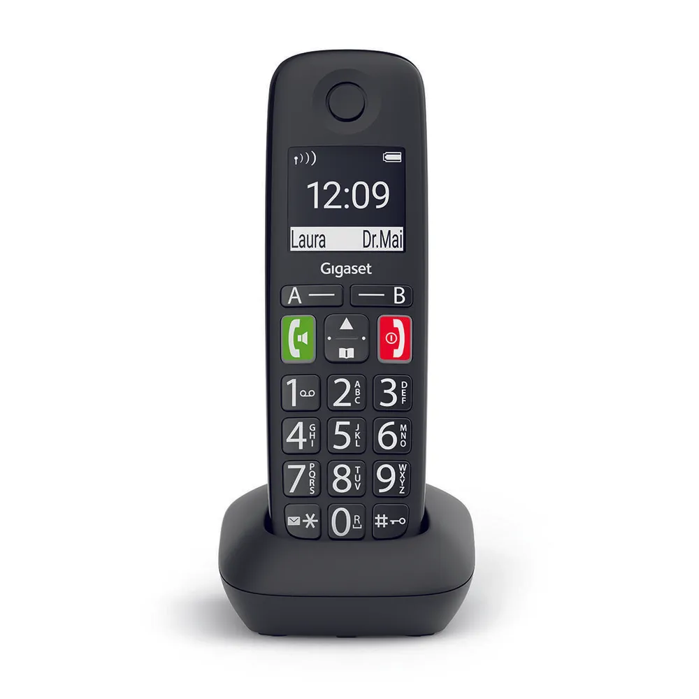 E290HX schwarz Schnurloses Telefon