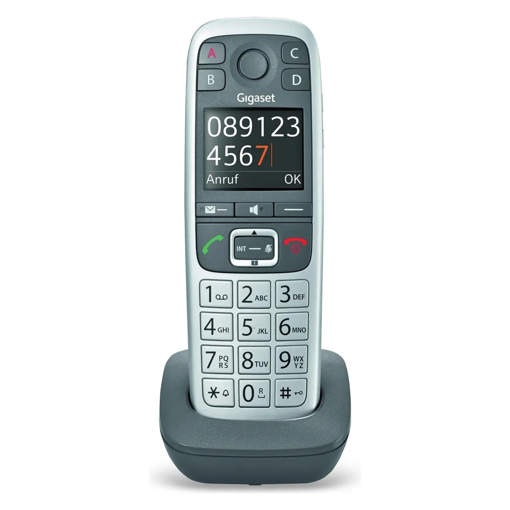 E560HX platin Schnurloses Telefon