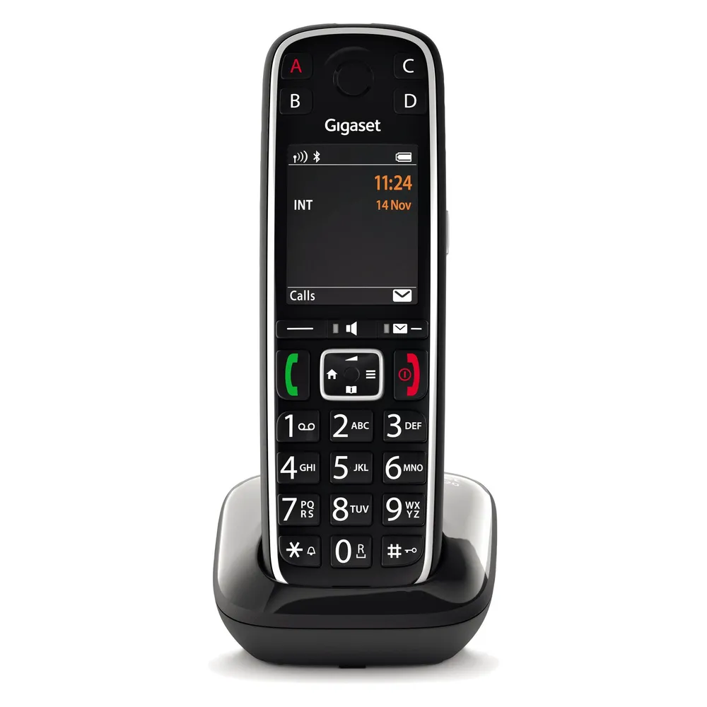 E720 schwarz Schnurloses Telefon