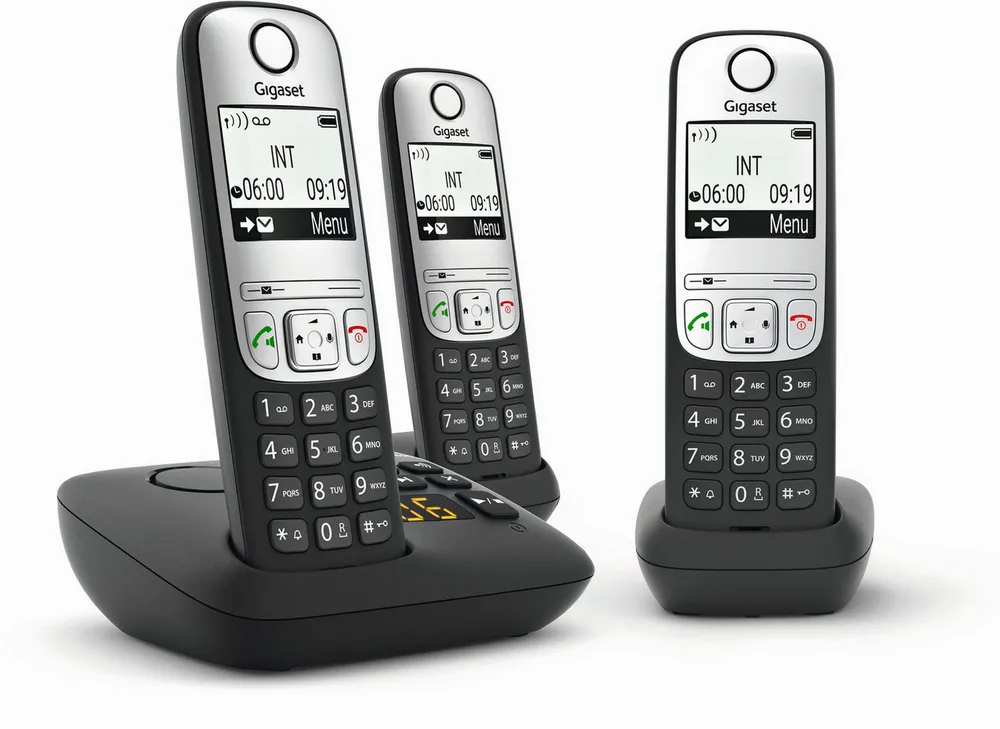 Gigaset A690A Trio Festnetztelefon (Mobilteile: 3)