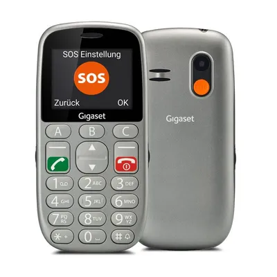 Gigaset GL390 Dual SIM Schwarz entsperrtes Telefon für Senioren