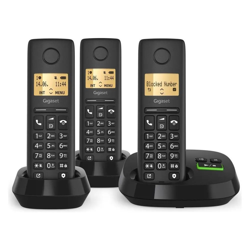 Gigaset Pure 100 AM Trio Clip Eco sw