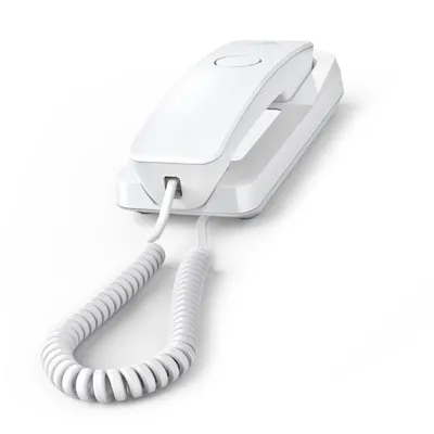 Telefon Gigaset DESK 200 kabelgebunden Weiß Schnellwahl Wandmontage