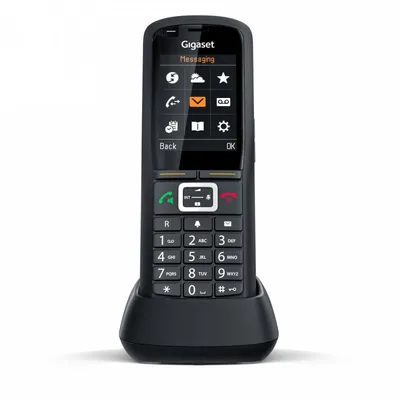Gigaset R700H PRO DECT-Telefon Anrufer-Identifikation Schwarz