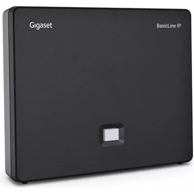 Gigaset BasicLine DECT IP Basisstation VoIP Kompakt Schwarz