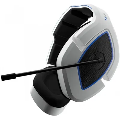 Gioteck TX-50 Multiplattform-Gaming-Kopfhörer Weiß/Blau