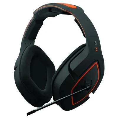 Gioteck TX-50 Multiplattform-Gaming-Headset Schwarz/Orange