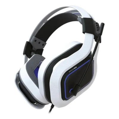 Auriculares Gioteck HC9 con cable Gaming estéreo micrófono retractil azul blanco