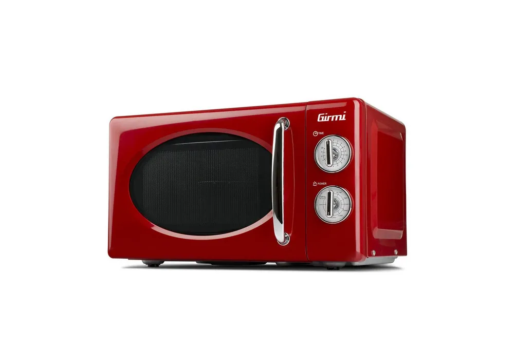 Girmi Mikrowelle FM2102 FM21, Grill, Mikrowelle, Kombibetrieb, 20 l, 1150 W, Italienisches Retro-Design, Grillfunktion, Kombibetrieb