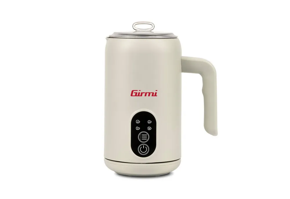 Girmi Milchaufschäumer ML53 ML5301, 500 W, Heiß- und Kaltschaum, 4 Funktionen, 300 ml Kapazität, Touch-Steuerung