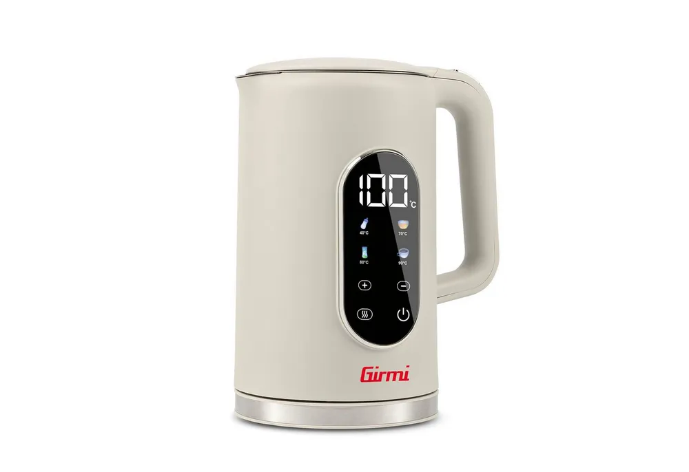 Girmi Wasserkocher BL9101, 1.7 l, 1,7 l, Touchdisplay, Temperaturwahl, Warmhaltefunktion