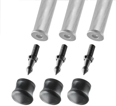 Gitzo GSF38S Spikes mit Gummifuss 3er Set
