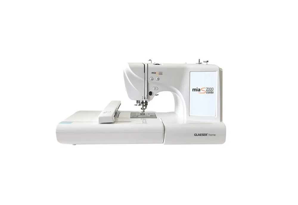GLAESER home Näh- und Stickmaschine GLAESERhome miaS2000combi Stick- & Nähmaschine, 160 Programme