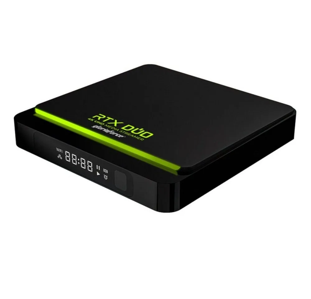 Gloriaforce Streaming-Box RTX Duo 4K UHD Android 11 IP Netzwerk-Receiver