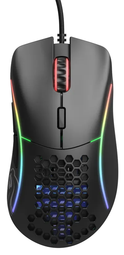 Glorious Model D Gaming-Maus 12000 DPI Schwarz