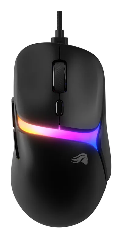Ratón Glorious Model D3 Kabelgebunden 30000DPI Schwarz RGB 6 Tasten