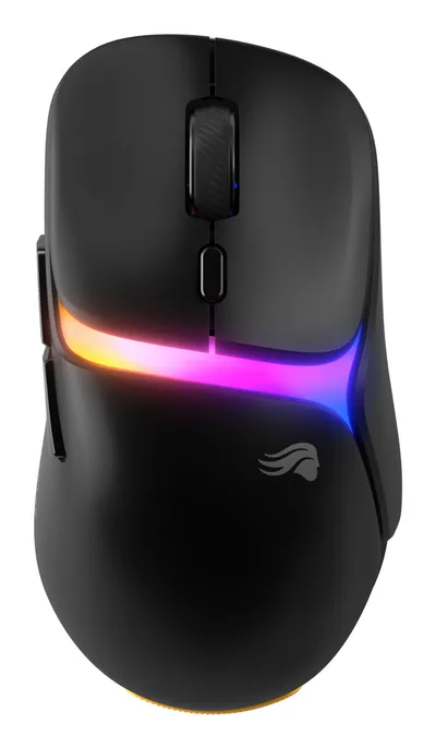 Ratón Glorious Model D3 Wireless Bluetooth RF 30000DPI Schwarz RGB 6 Tasten